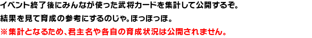 集計情報
